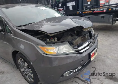 2014 Honda Odyssey Touring/Touring Elite from USA, damaged, VIN 5FNRL5H99EB079076